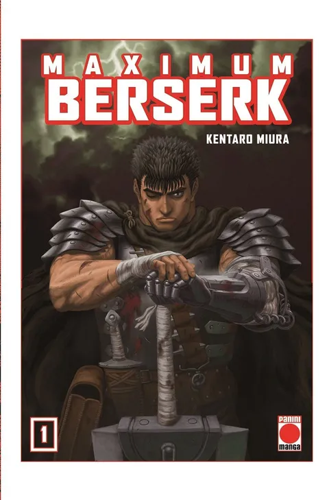 Portada del tomo 1 de Berserk, Panini Manga