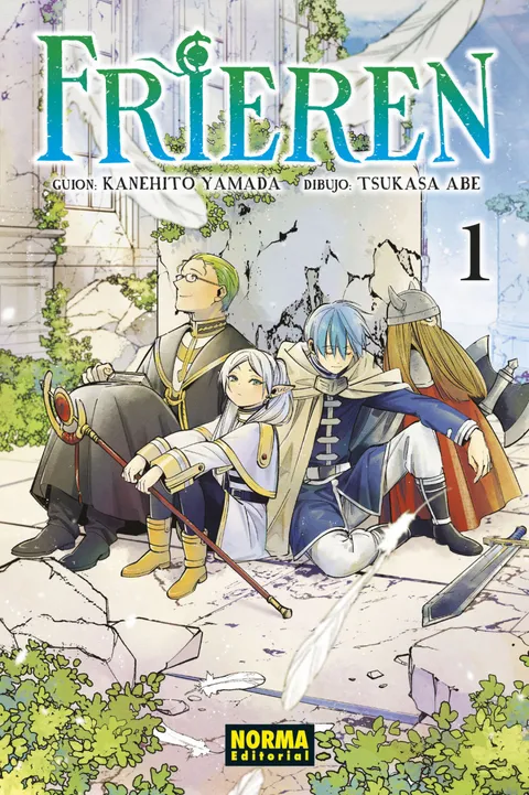 Portada del tomo 1 de Frieren, Norma Editorial