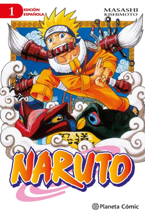 Portada del tomo 1 de Naruto, Planeta Cómic