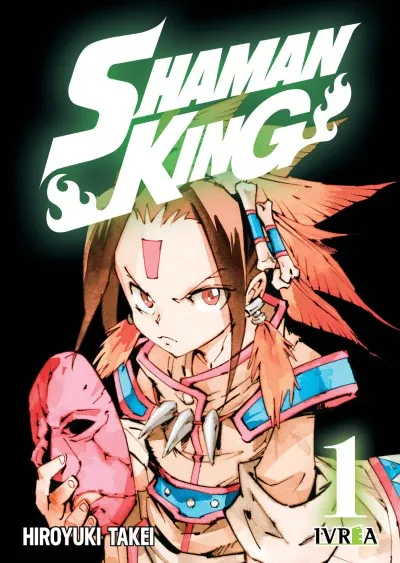 Portada del tomo 1 de Shaman King, Editorial Ivrea