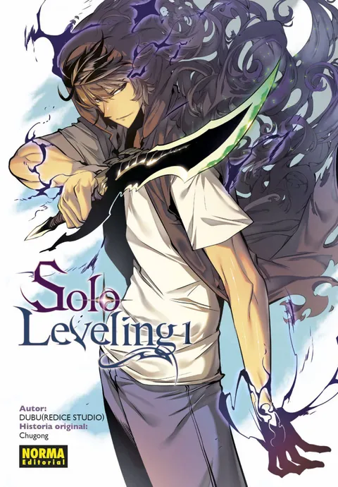 Portada del tomo 1 de Solo Leveling, Norma Editorial
