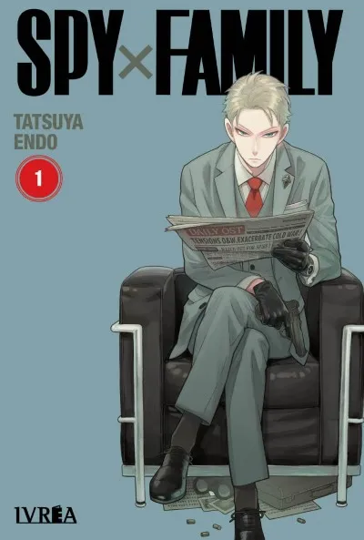 Portada del tomo 1 de Spy × Family, Editorial Ivrea