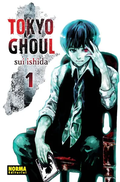 Portada del tomo 1 de Tokyo Ghoul, Norma Editorial