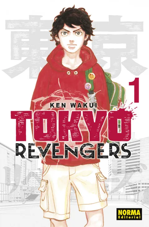 Portada del tomo 1 de Tokyo Revengers, Norma Editorial